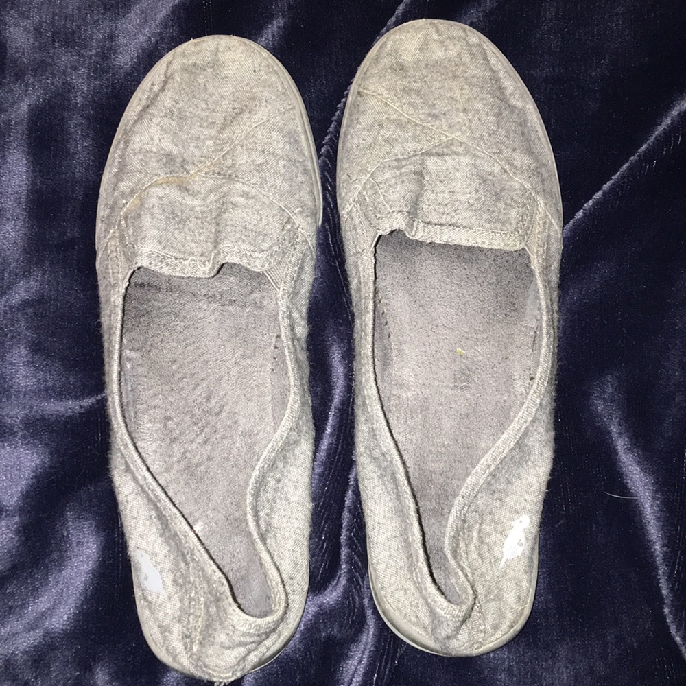 Rocketdog slip on gray shoes size 8